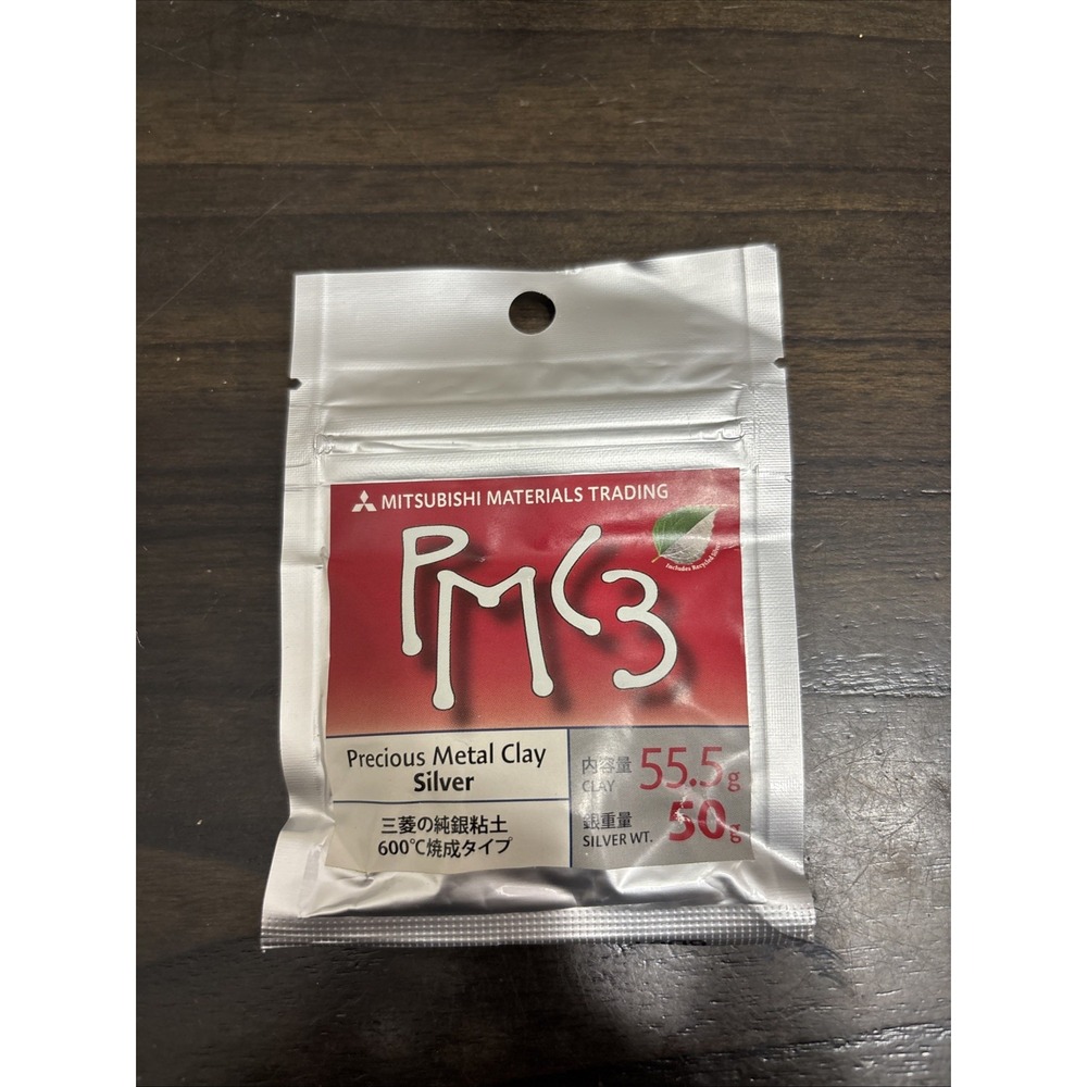 PMC 3 Silver Fine Silver Metal Clay 50 gr